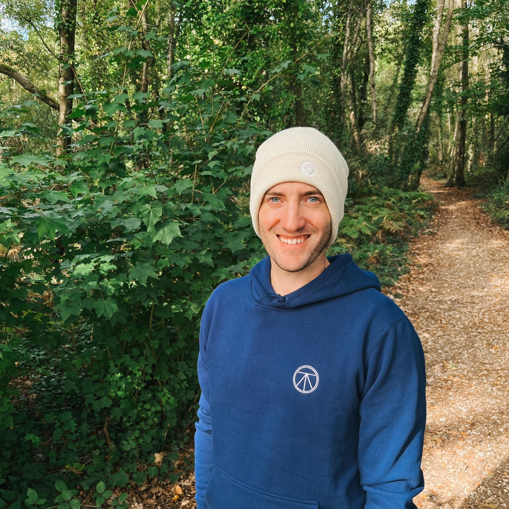 Unisex Trinity Beanie Sand